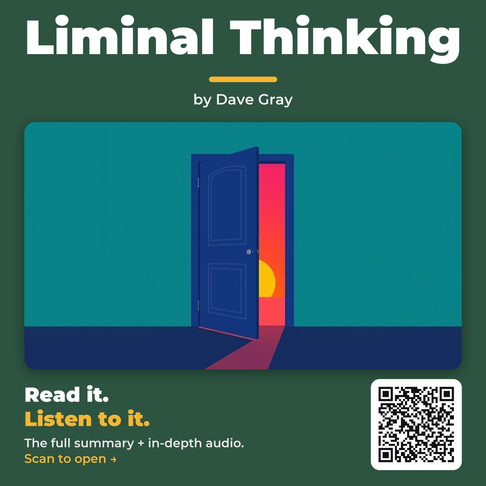 Liminal Thinking — by Dave Gray