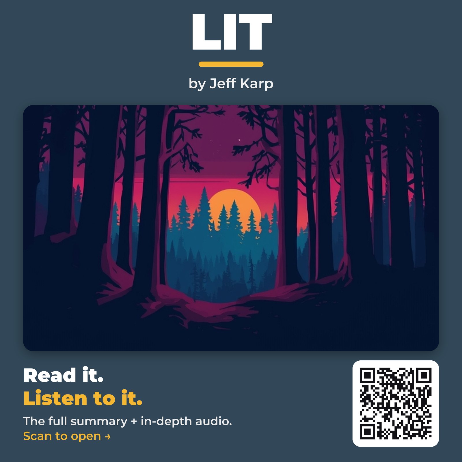 LIT — by Jeff Karp