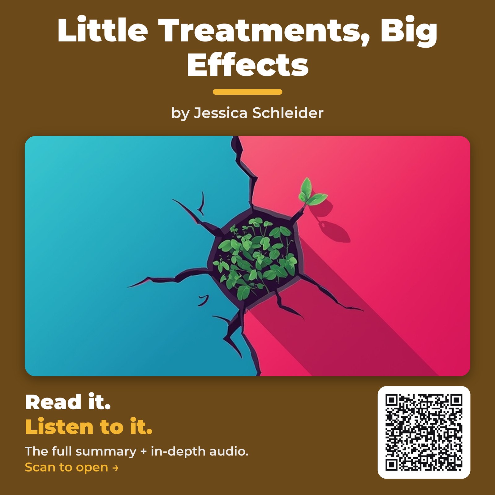 Little Treatments, Big Effects — by Jessica Schleider