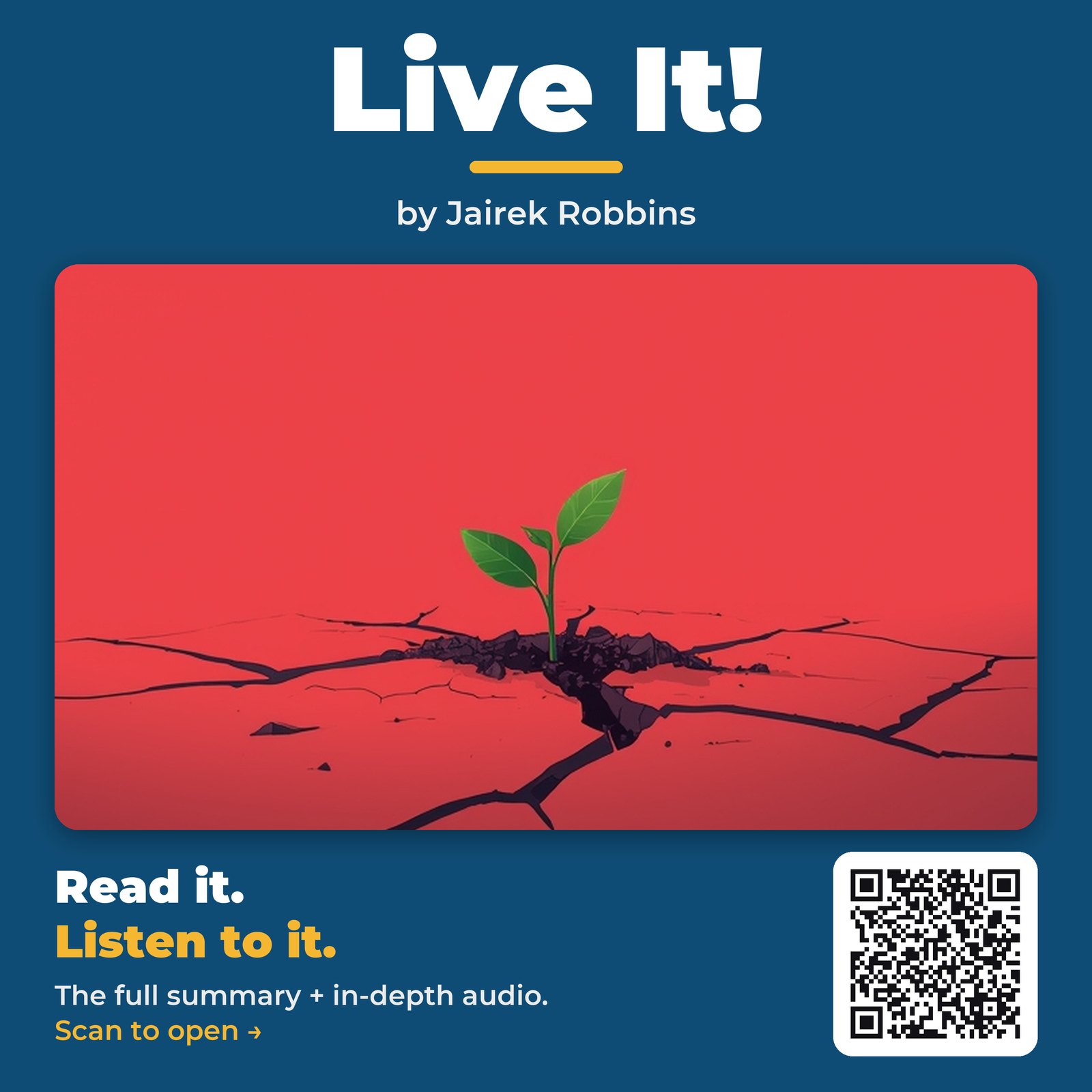 Live It! — by Jairek Robbins