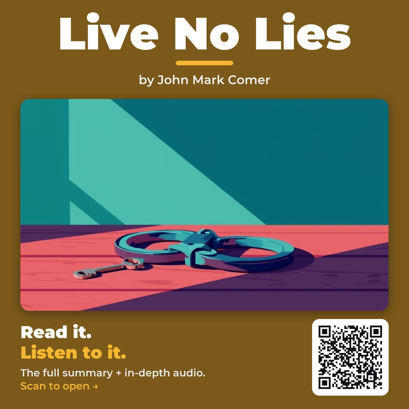 Live No Lies — by John Mark Comer
