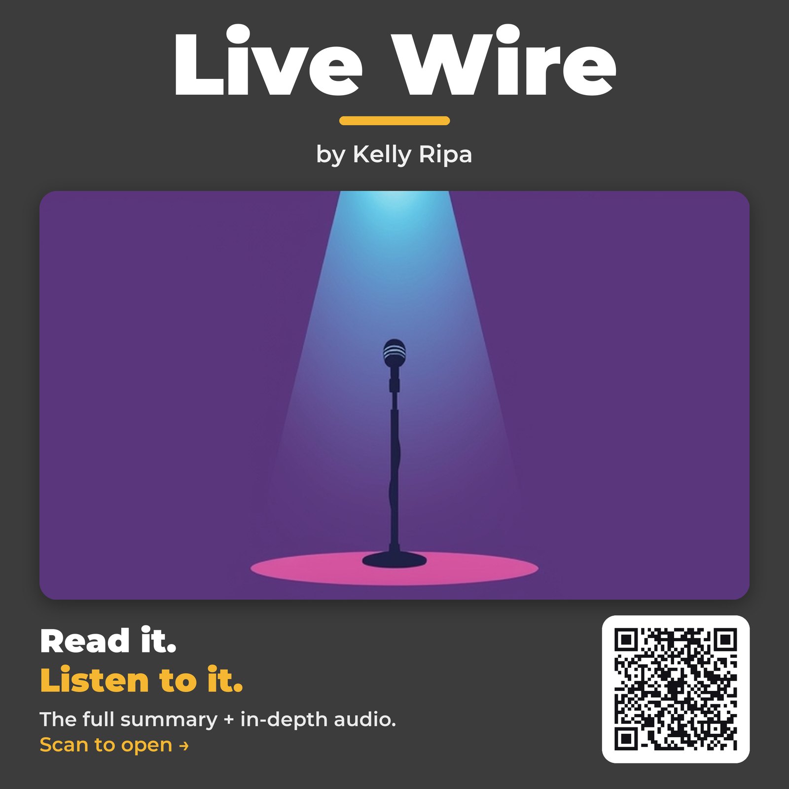 Live Wire — by Kelly Ripa