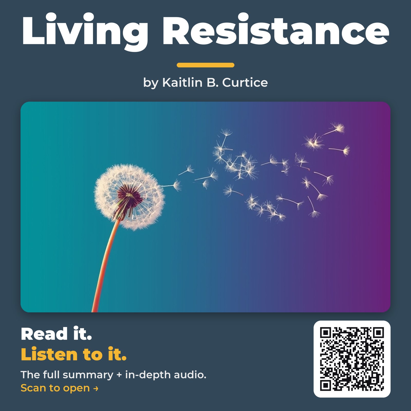 Living Resistance — by Kaitlin B. Curtice