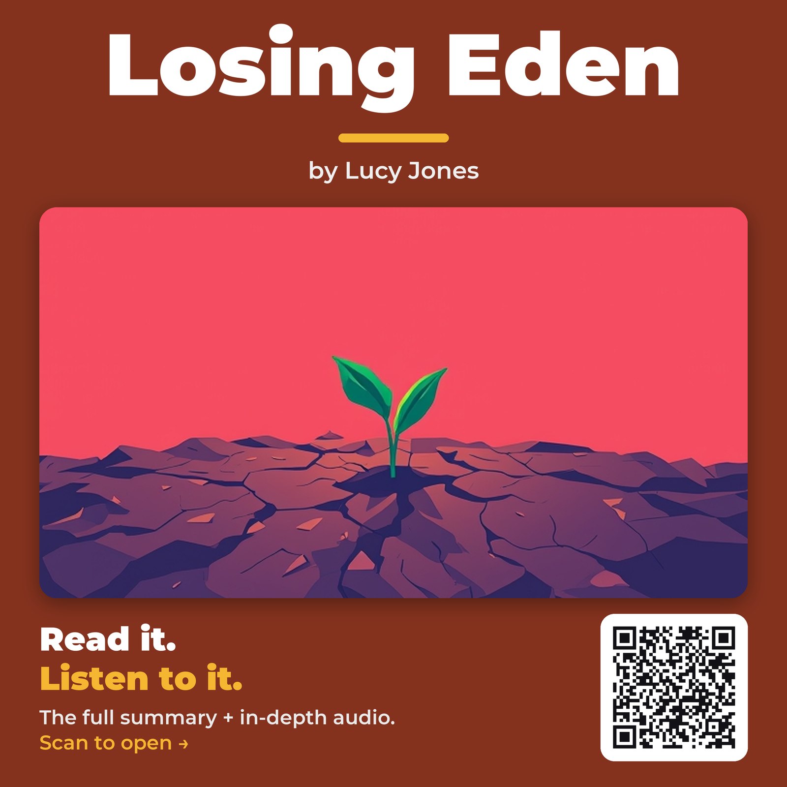 Losing Eden — by Lucy Jones