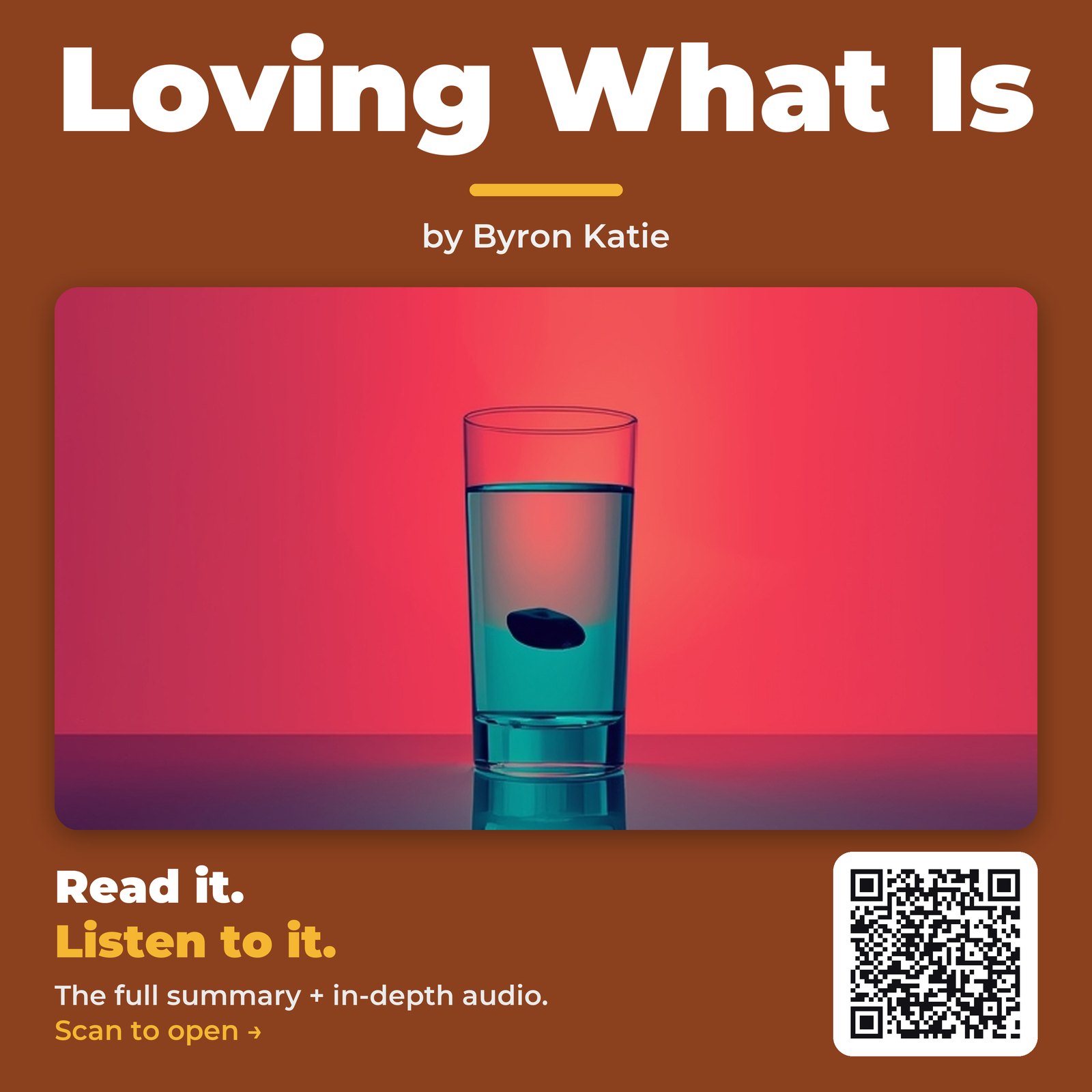 Loving What Is — by Byron Katie