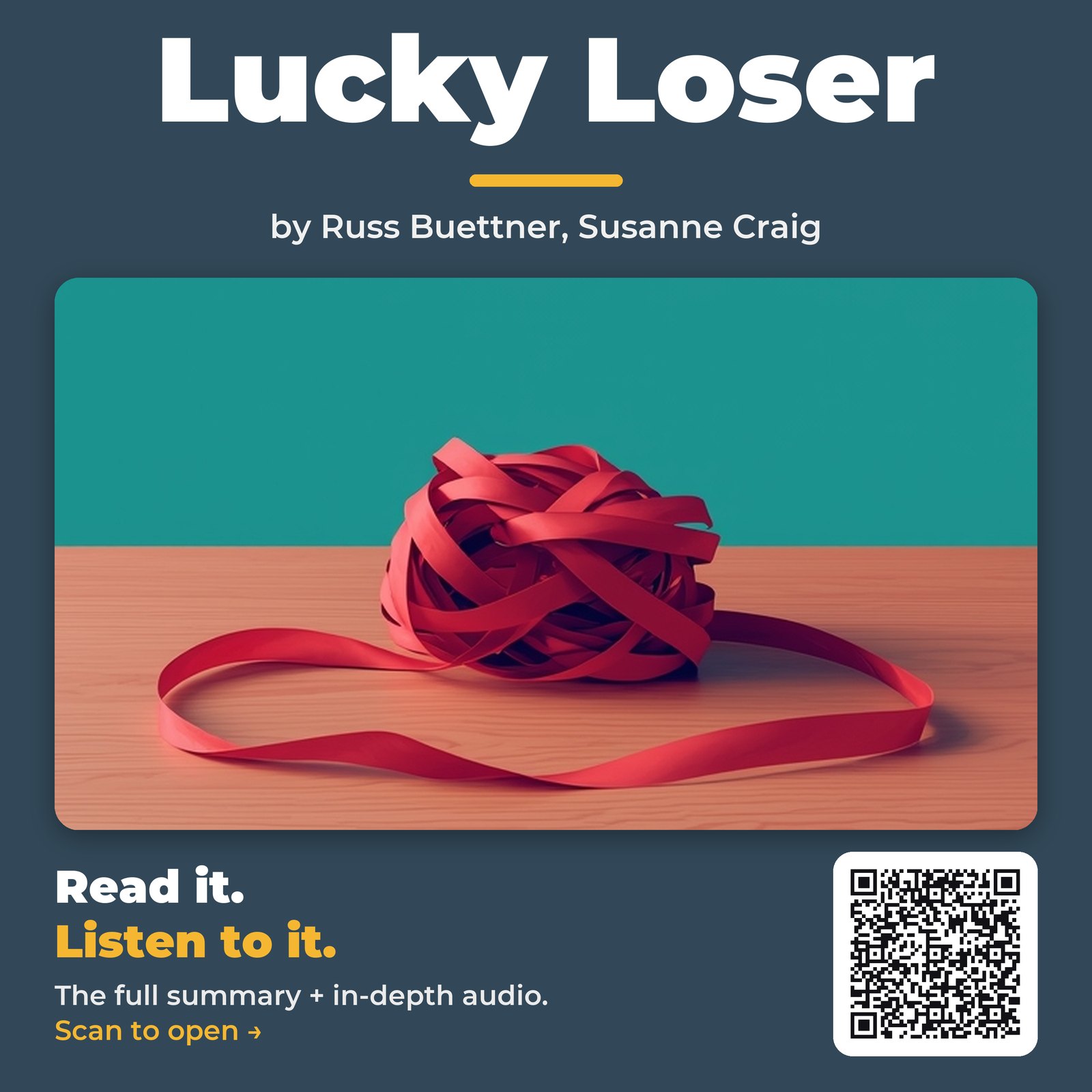 Lucky Loser — by Russ Buettner, Susanne Craig