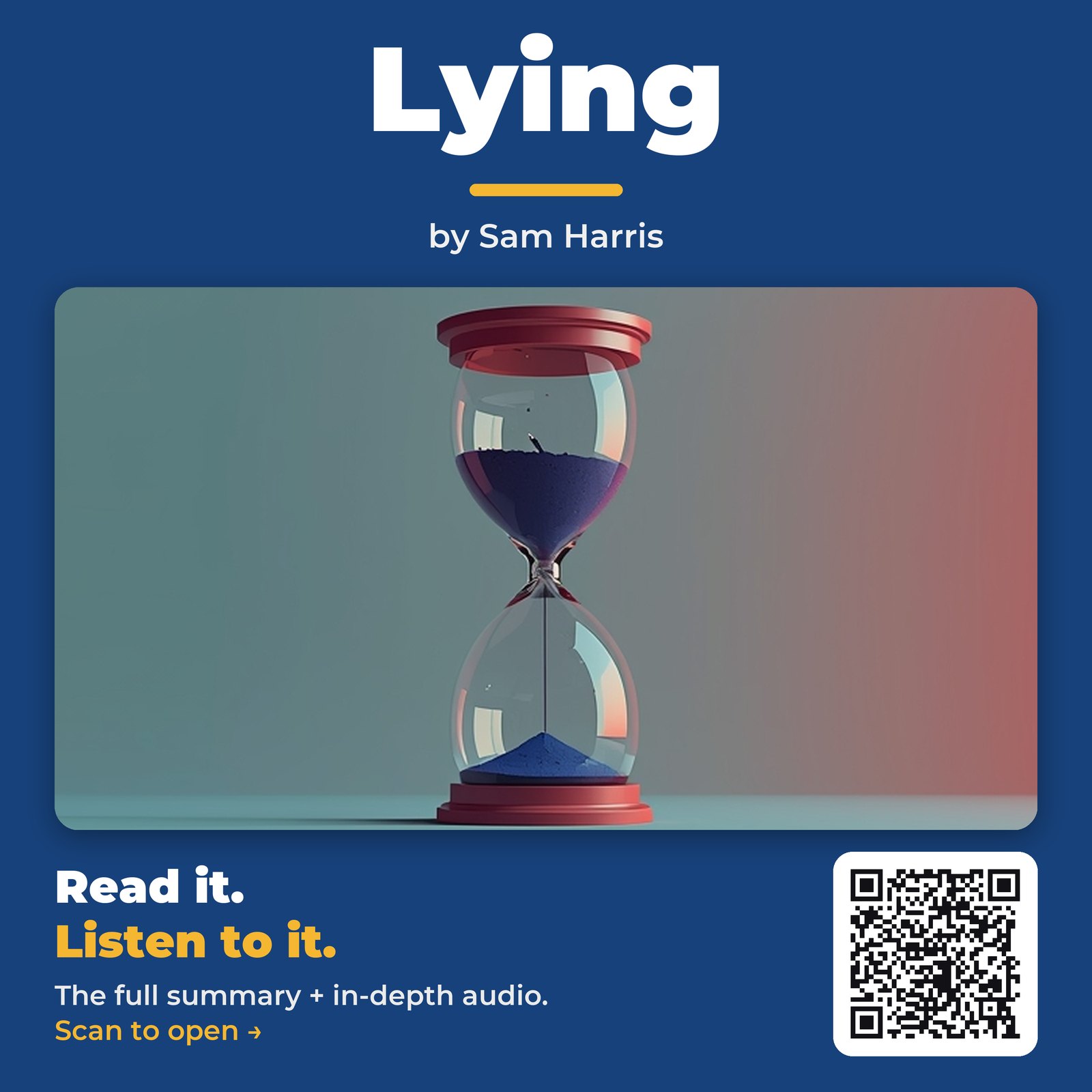 Lying — by Sam Harris