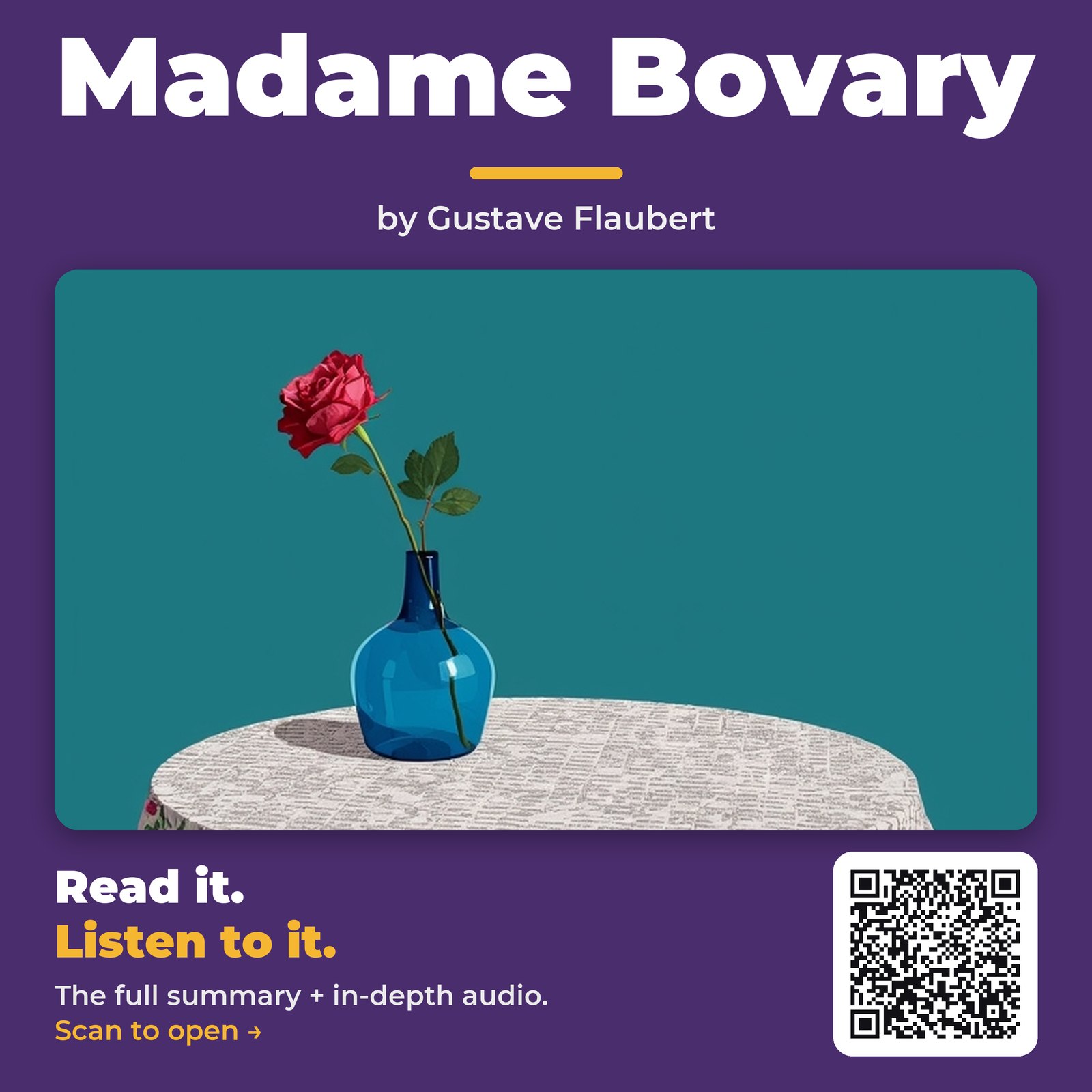 Madame Bovary — by Gustave Flaubert