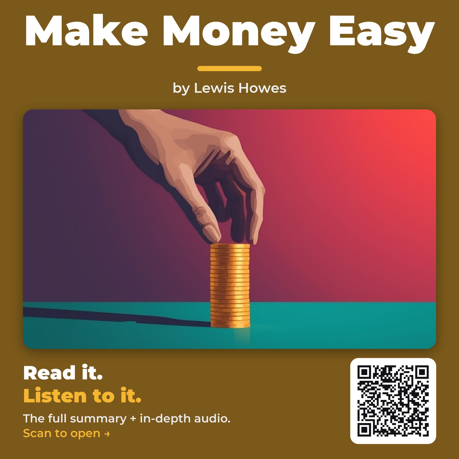 Make Money Easy — by Lewis Howes
