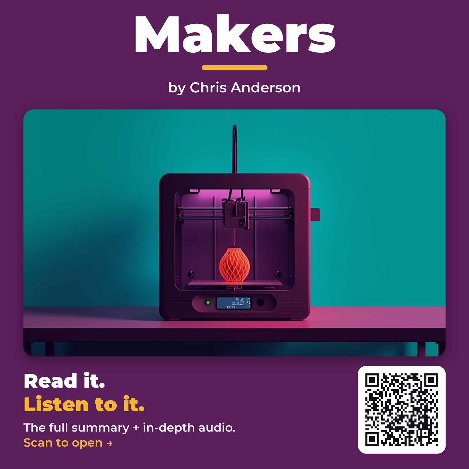Makers — by Chris Anderson
