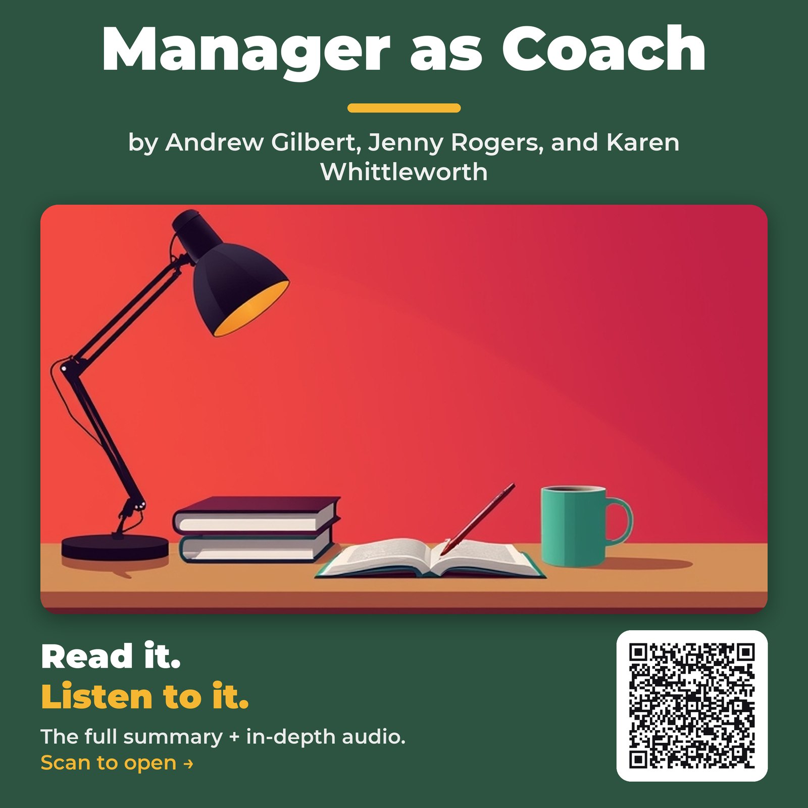 Manager as Coach — by Andrew Gilbert, Jenny Rogers, and Karen Whittleworth