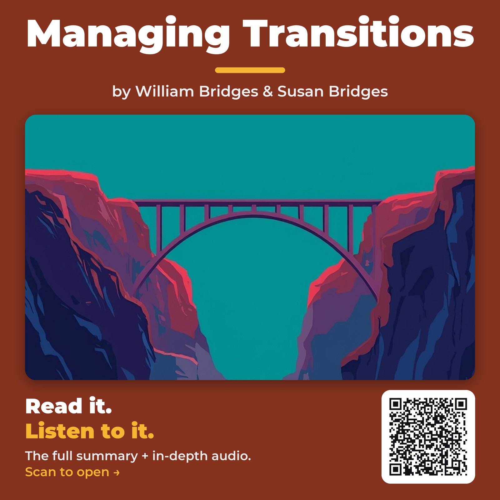 Managing Transitions — by William Bridges & Susan Bridges