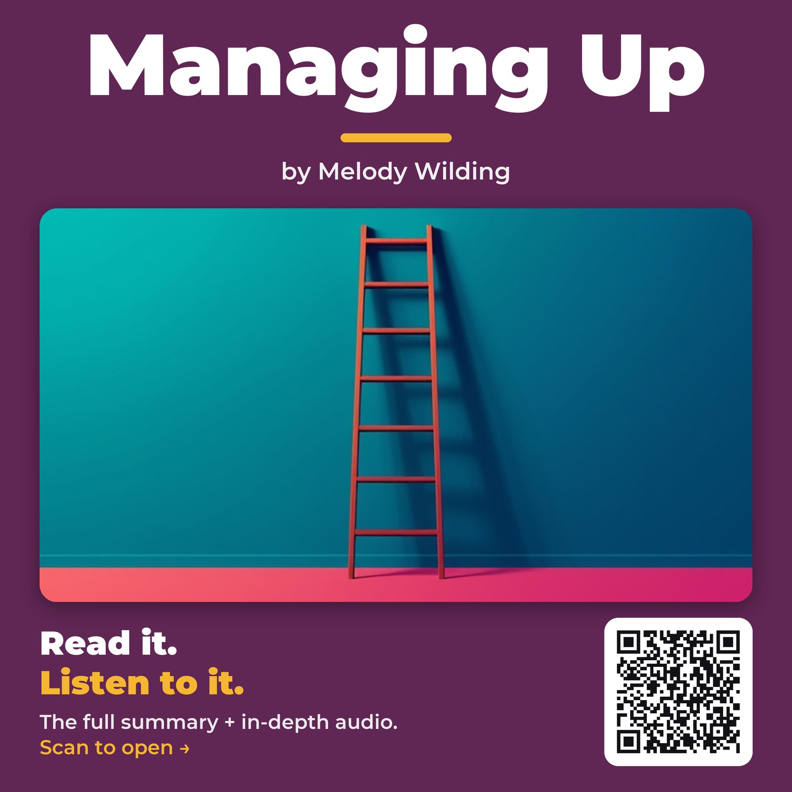 Managing Up — by Melody Wilding