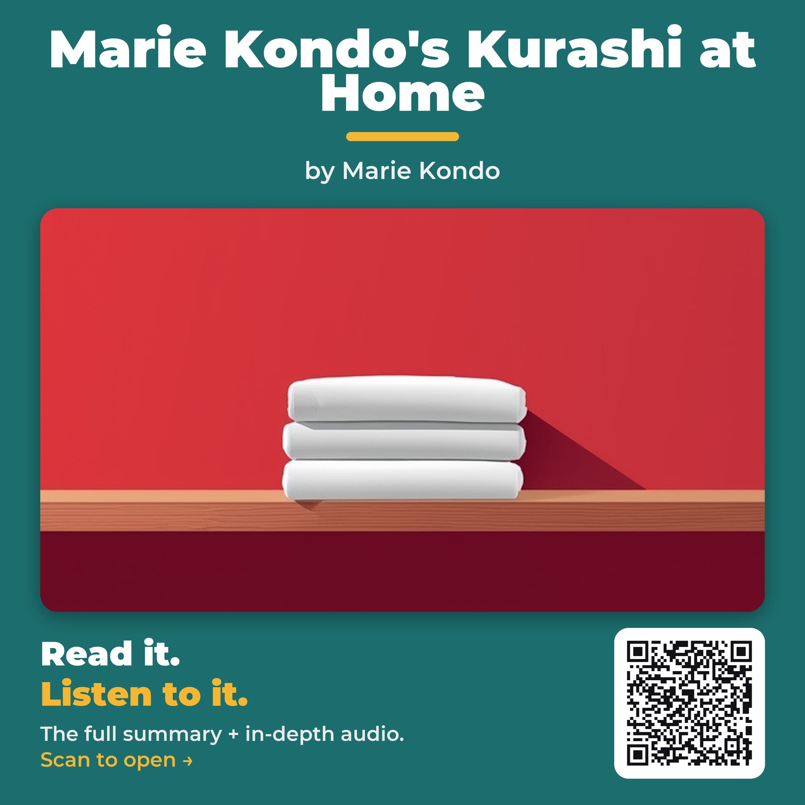 Marie Kondo’s Kurashi at Home — by Marie Kondo