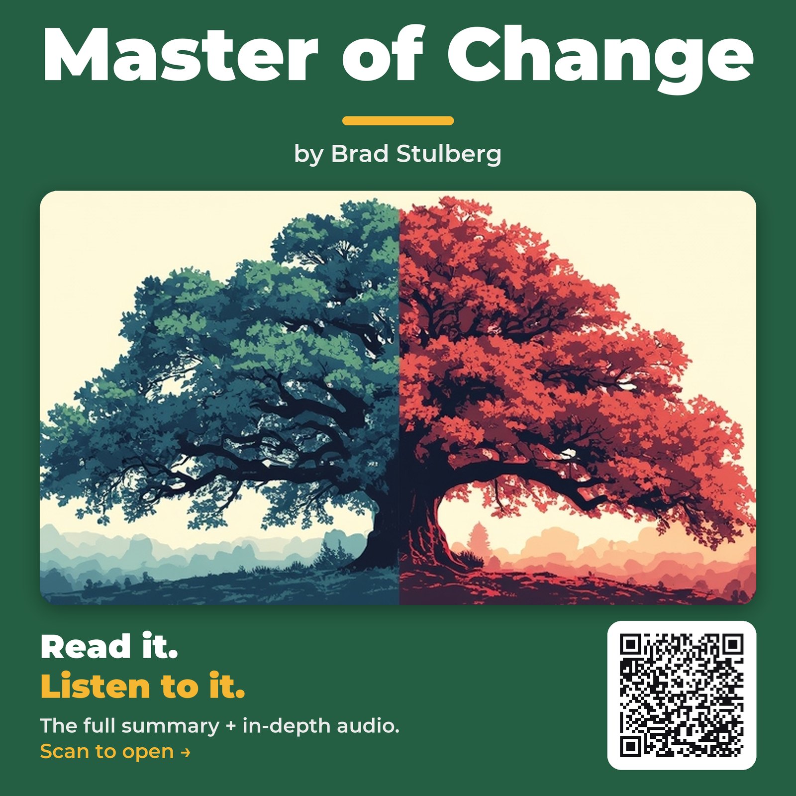 Master of Change — by Brad Stulberg