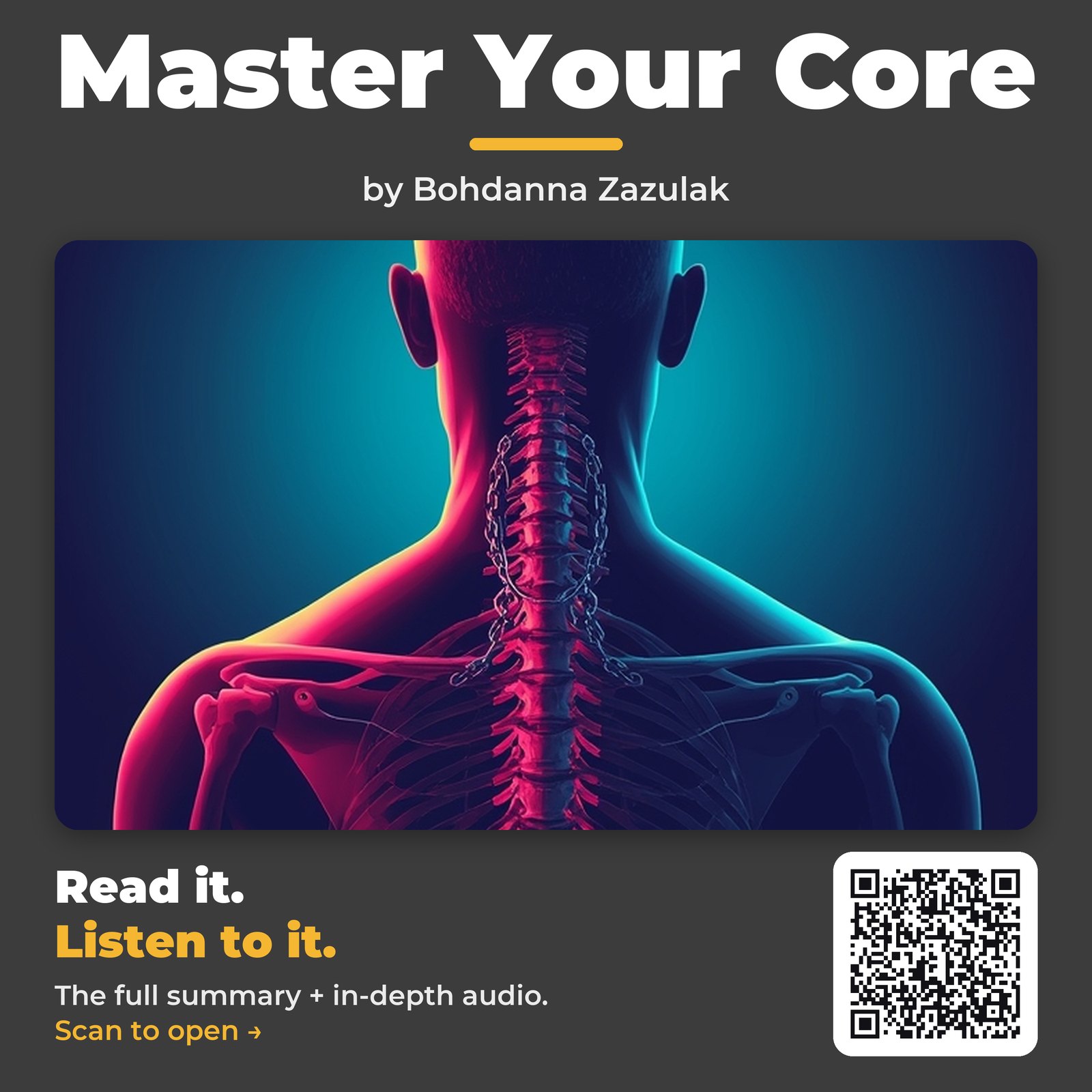 Master Your Core — by Bohdanna Zazulak
