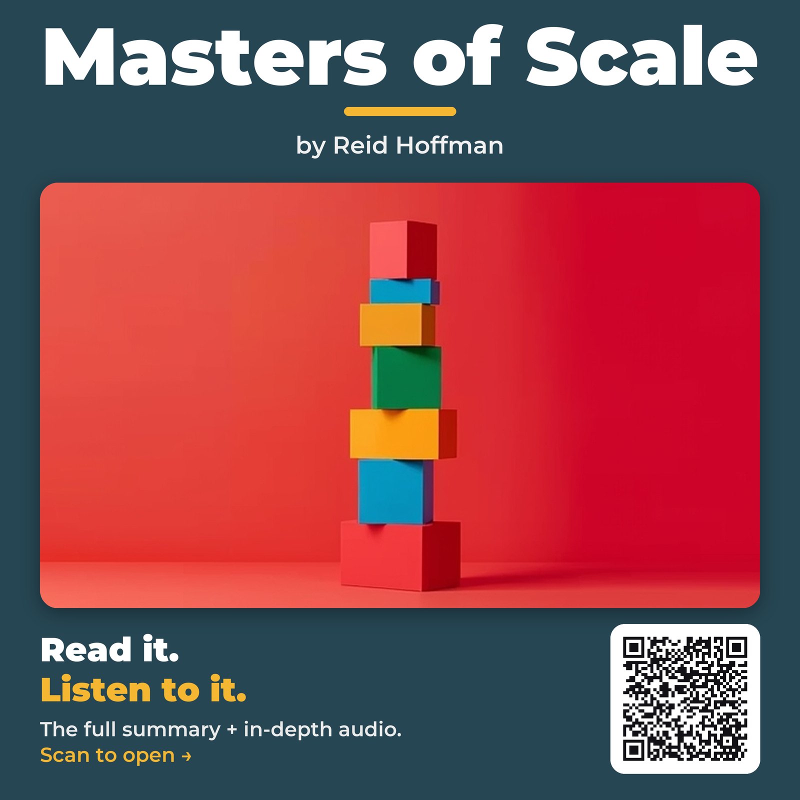 Masters of Scale — by Reid Hoffman