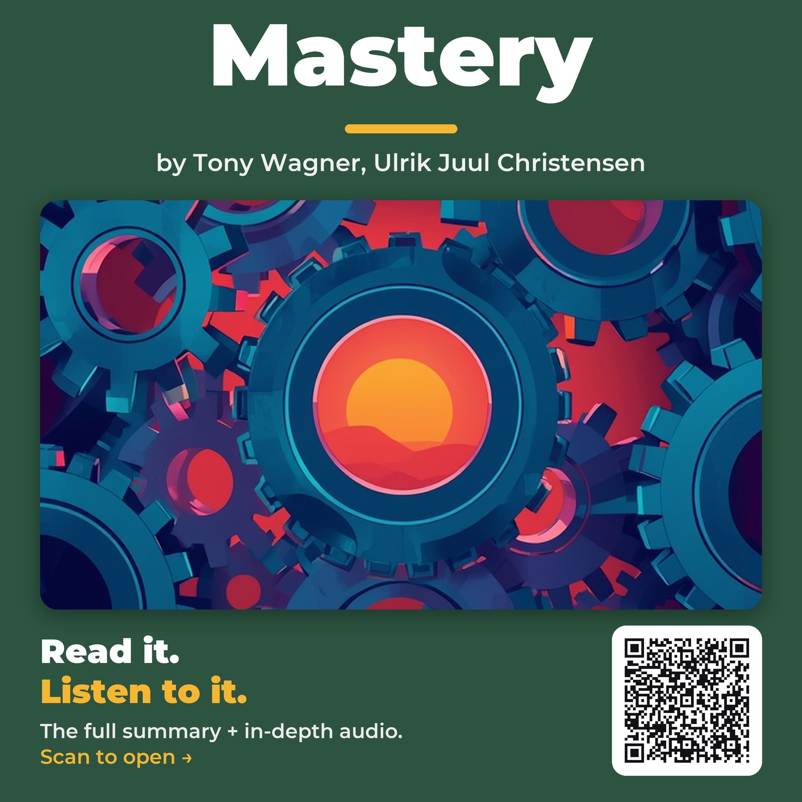 Mastery — by Tony Wagner, Ulrik Juul Christensen