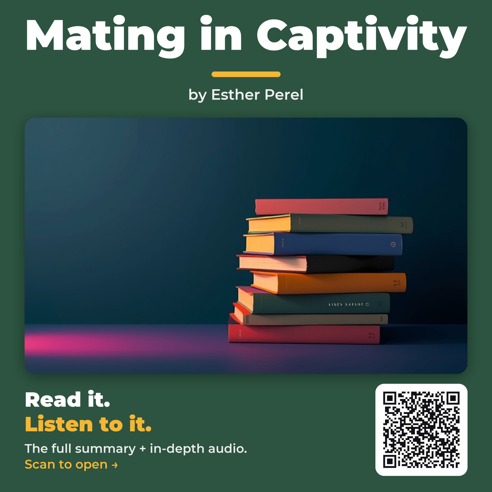 Mating in Captivity — by Esther Perel