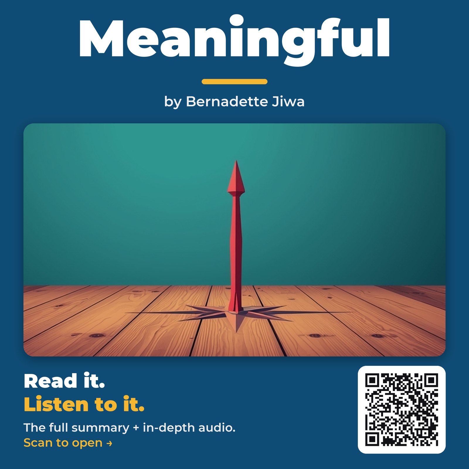 Meaningful — by Bernadette Jiwa