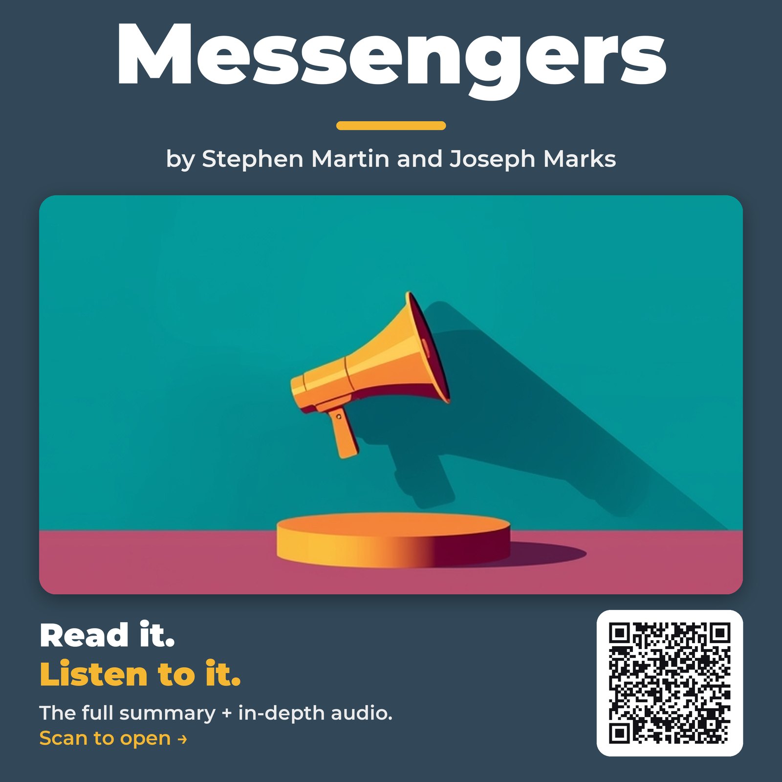 Messengers — by Stephen Martin and Joseph Marks