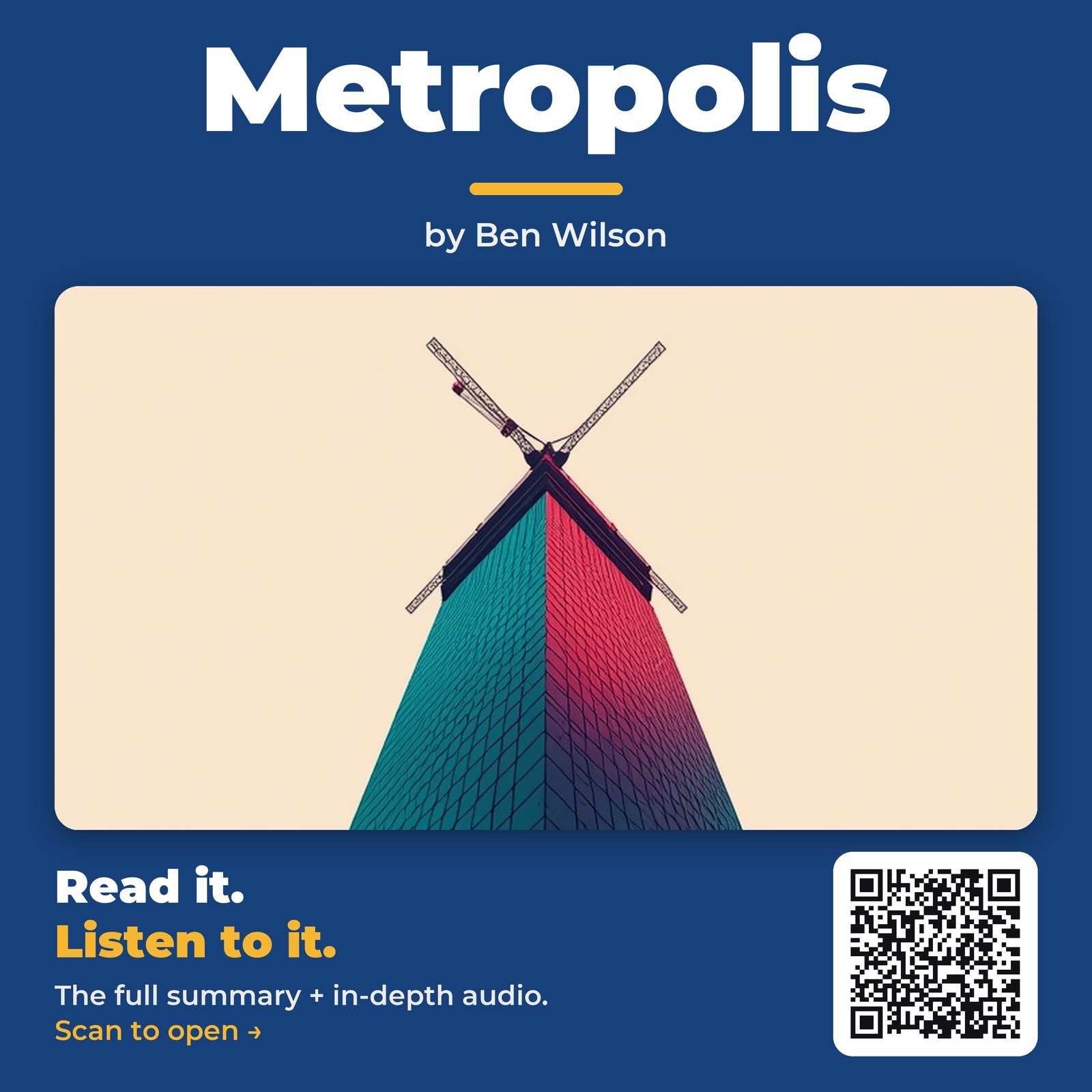 Metropolis — by Ben Wilson