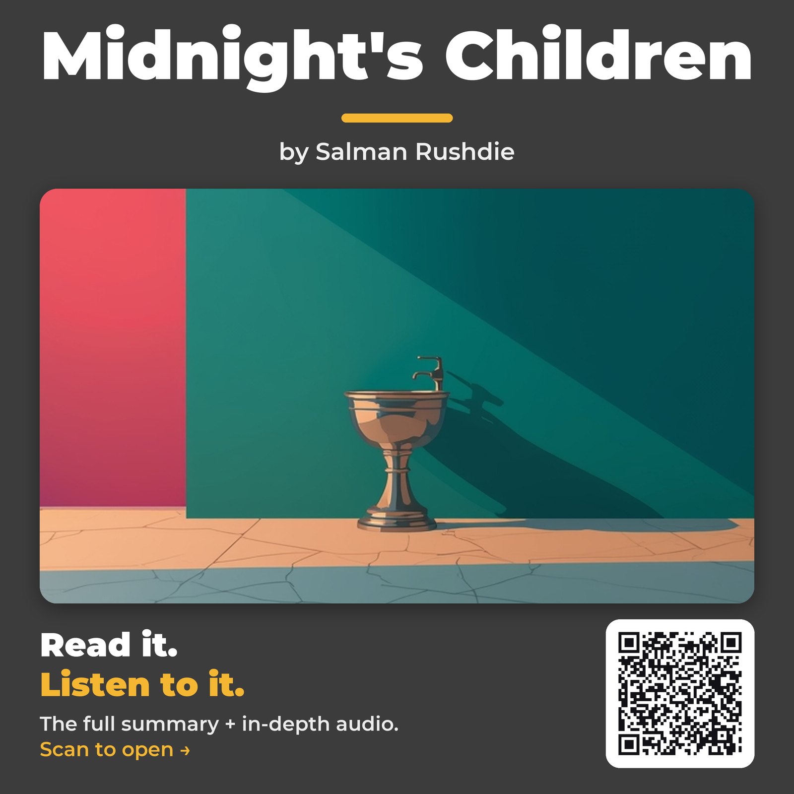 Midnight’s Children — by Salman Rushdie
