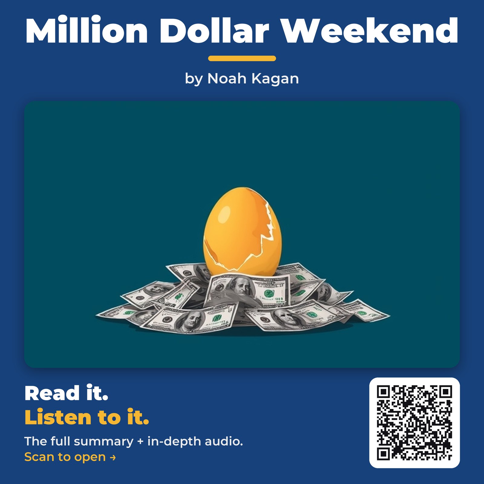 Million Dollar Weekend — by Noah Kagan
