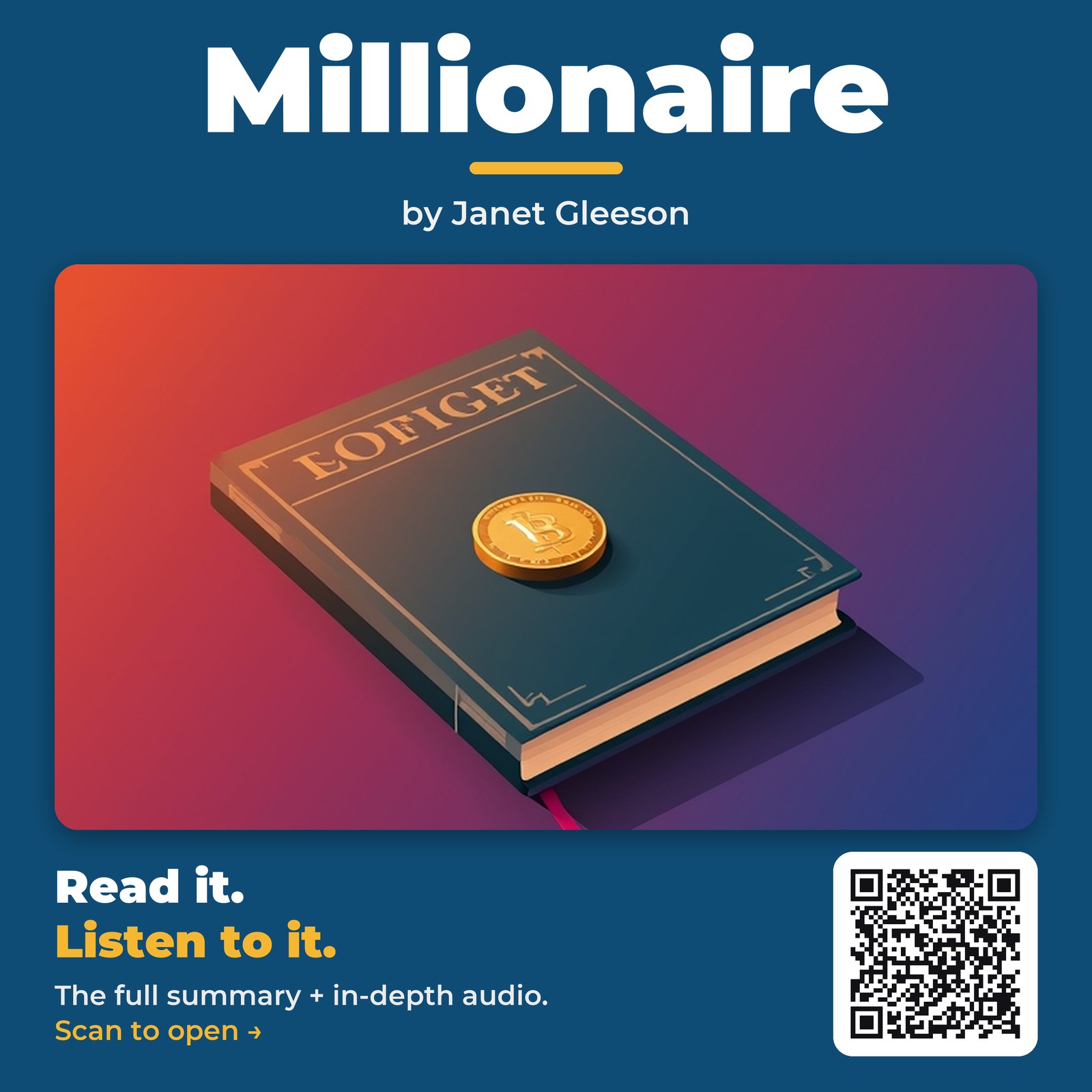 Millionaire — by Janet Gleeson