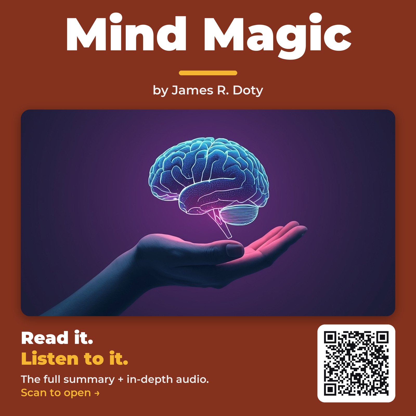 Mind Magic — by James R. Doty