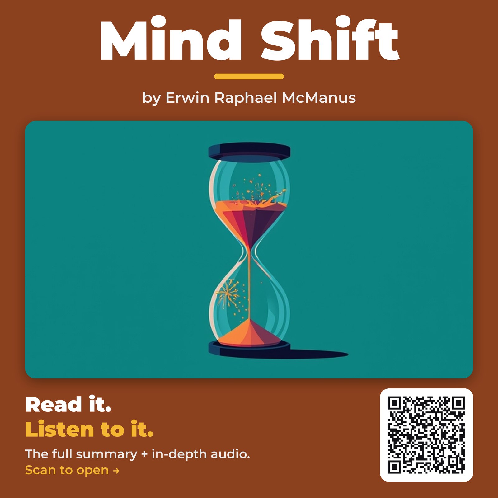 Mind Shift — by Erwin Raphael McManus