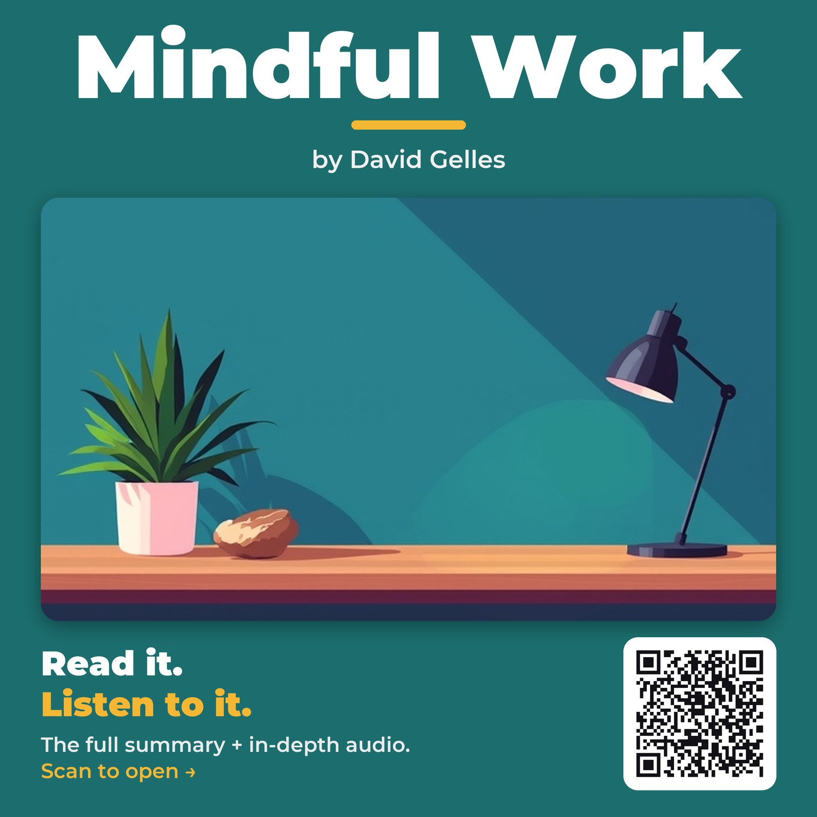 Mindful Work — by David Gelles