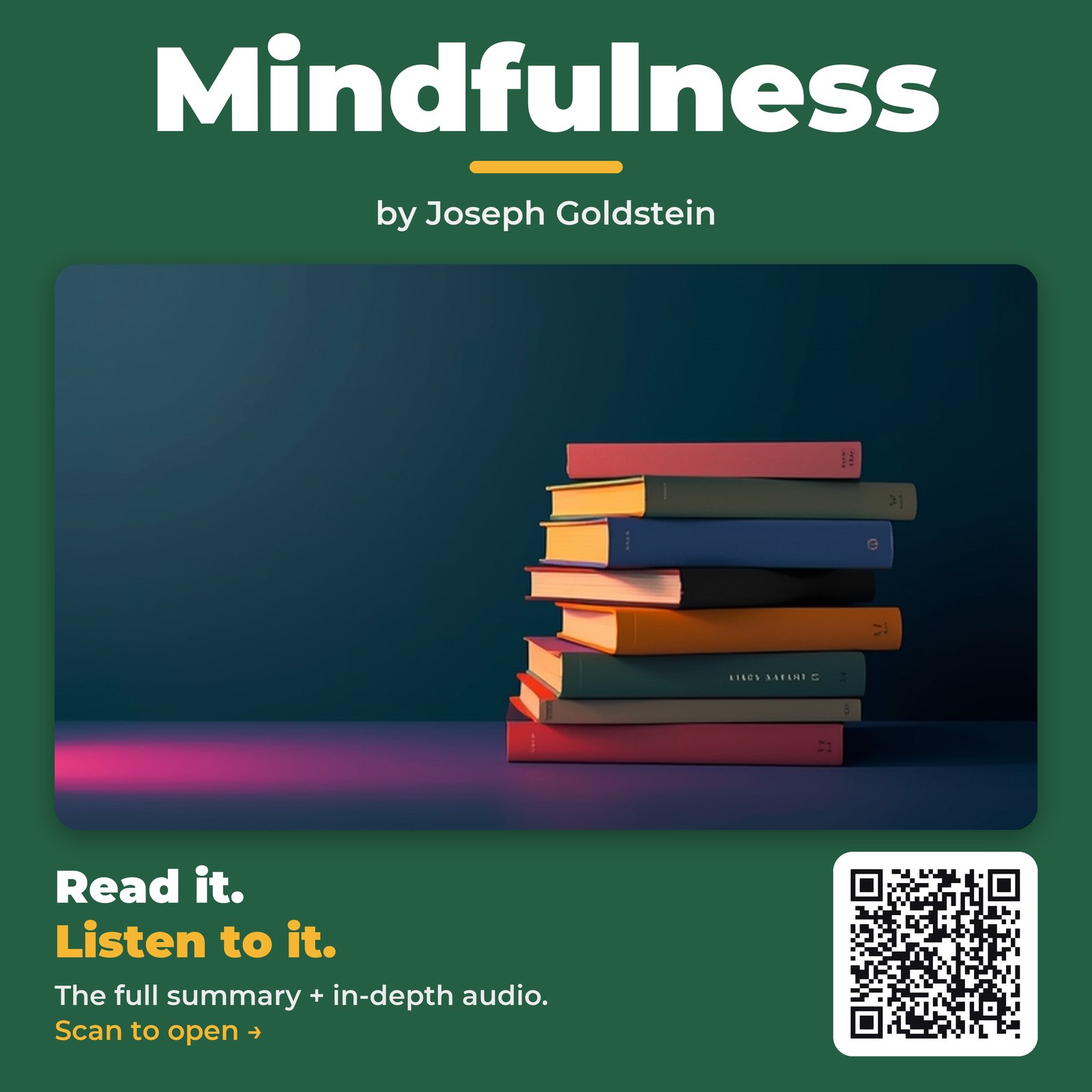 Mindfulness — by Joseph Goldstein