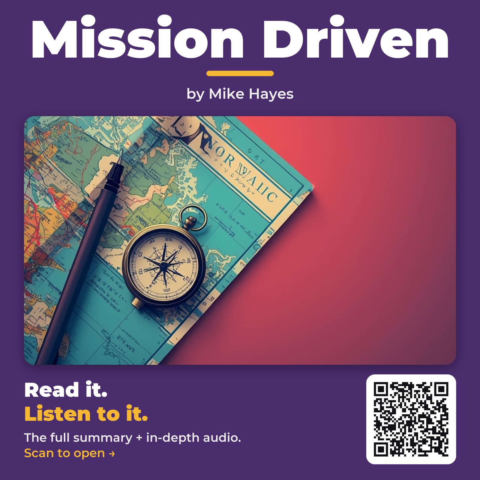 Mission Driven — by Mike Hayes