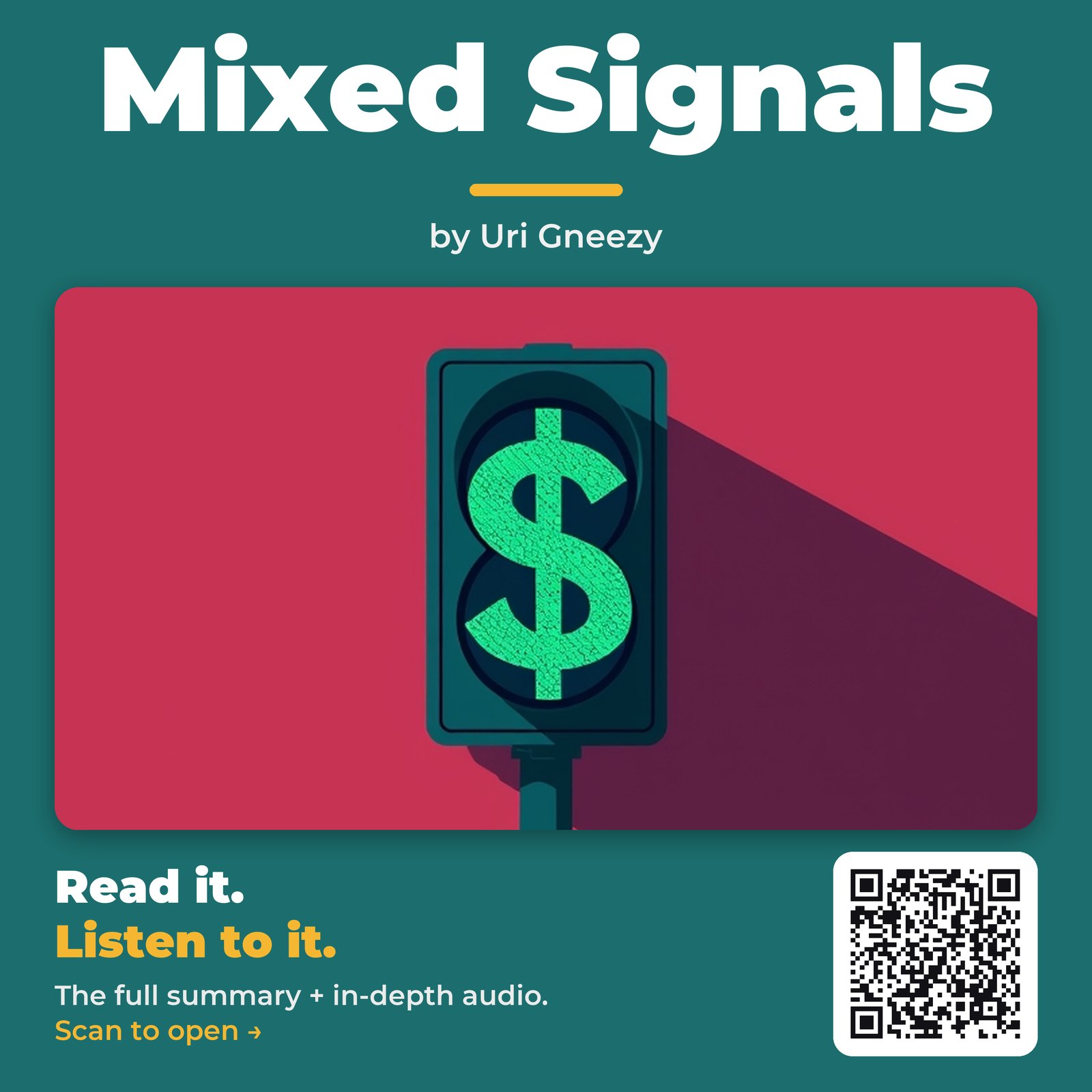 Mixed Signals — by Uri Gneezy