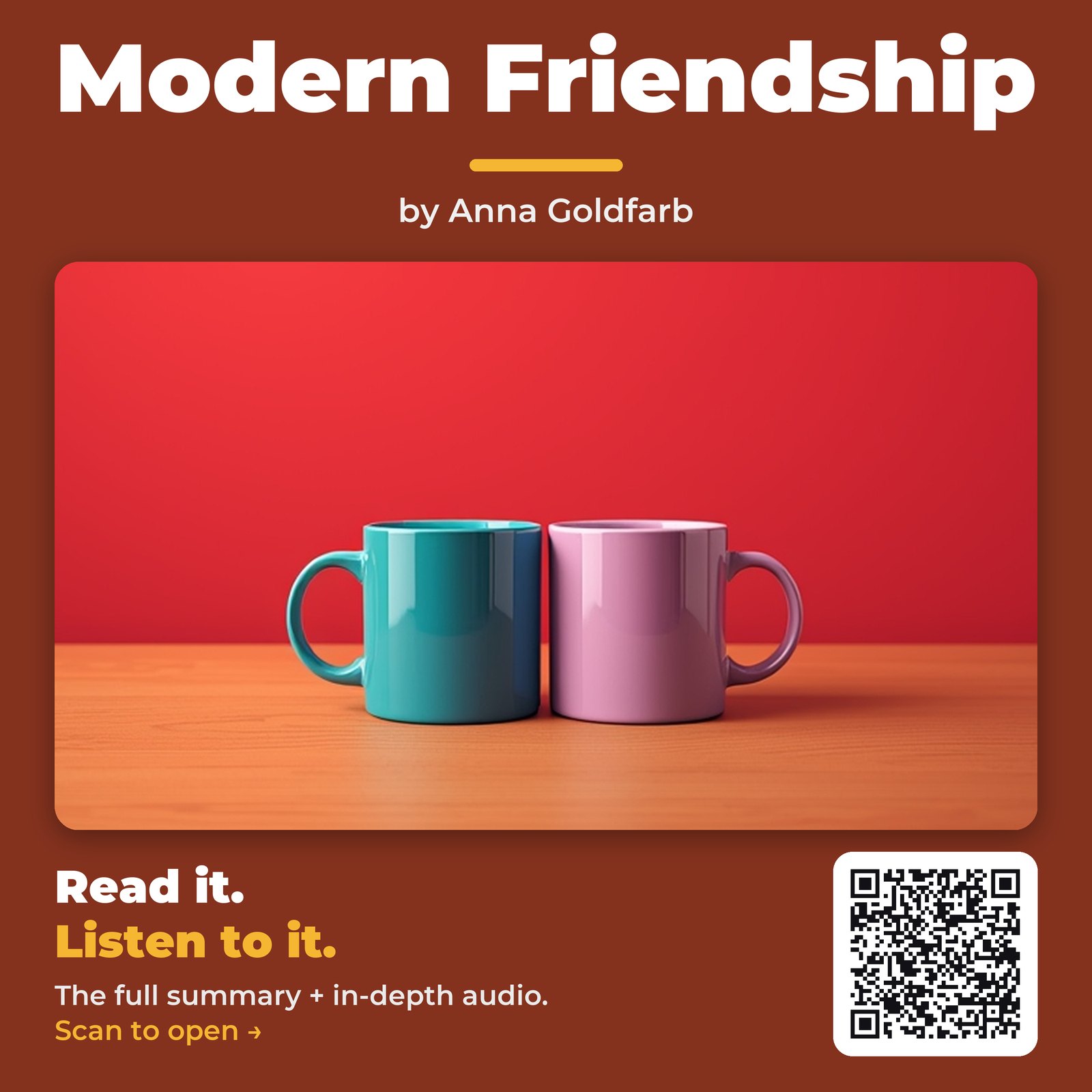 Modern Friendship — by Anna Goldfarb