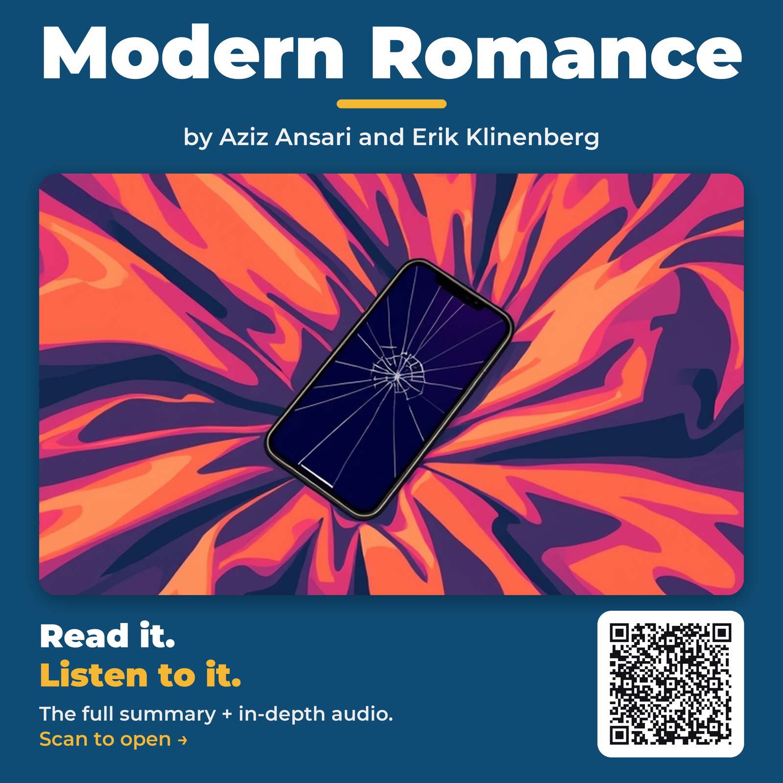 Modern Romance — by Aziz Ansari and Erik Klinenberg