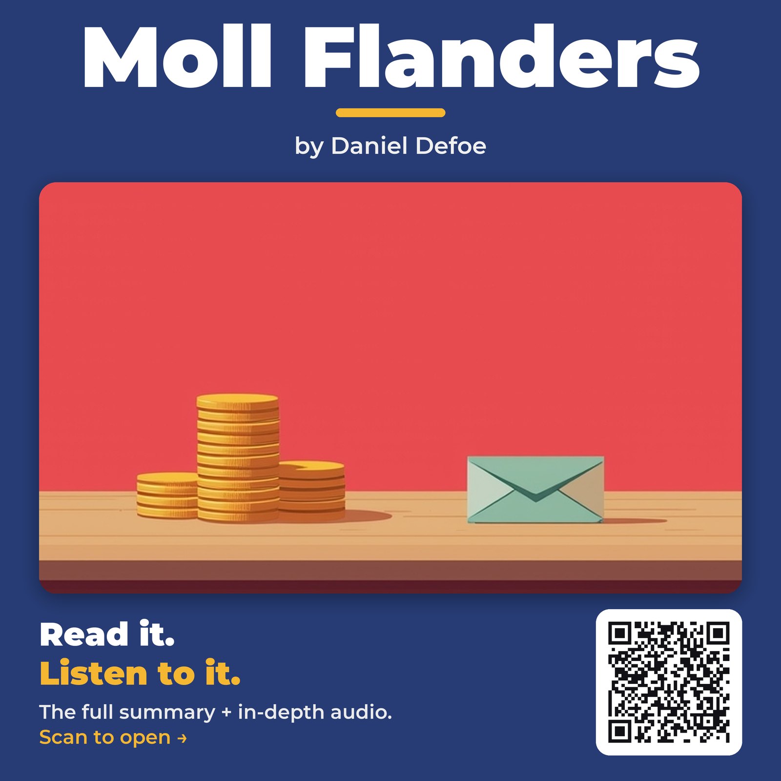 Moll Flanders — by Daniel Defoe