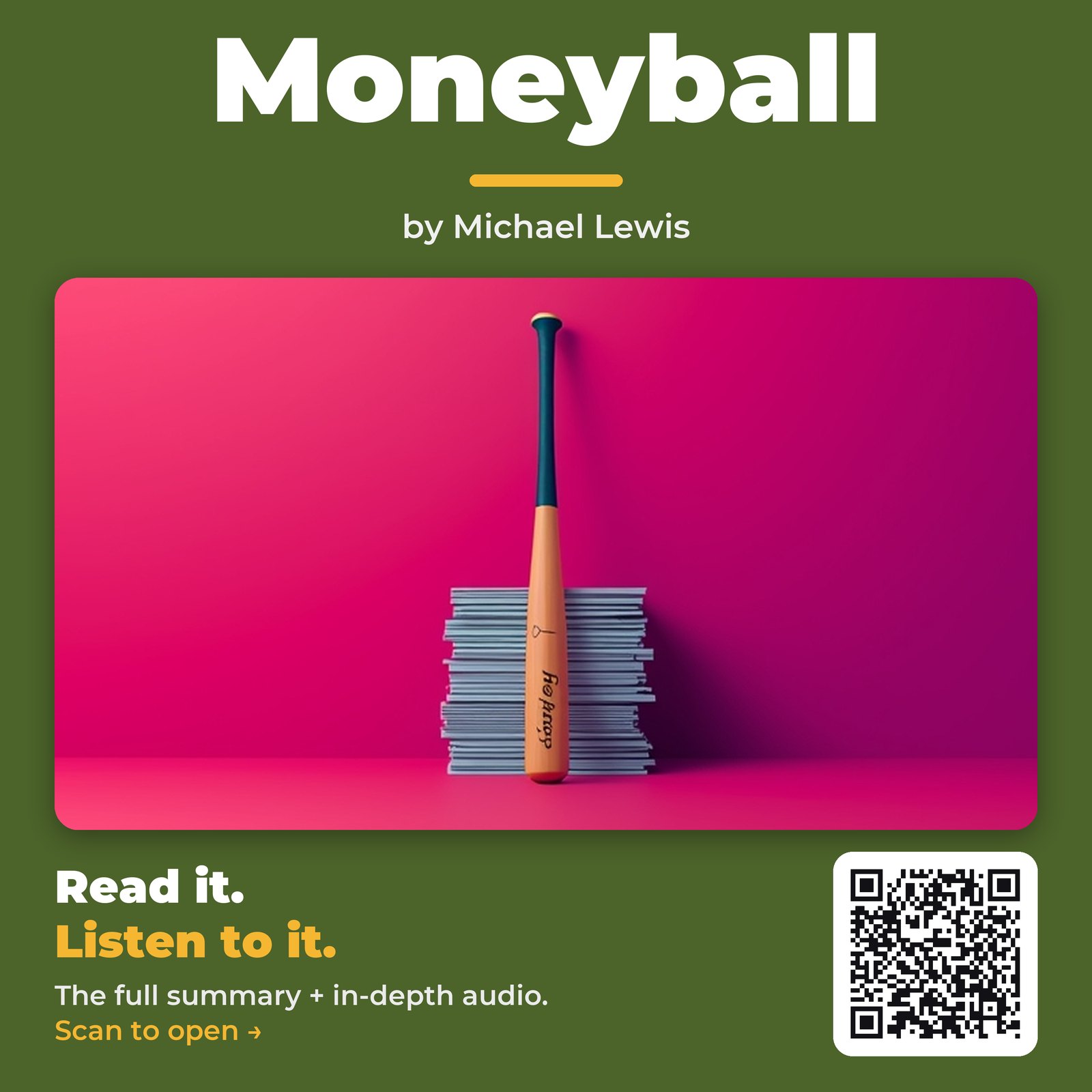 Moneyball — by Michael Lewis