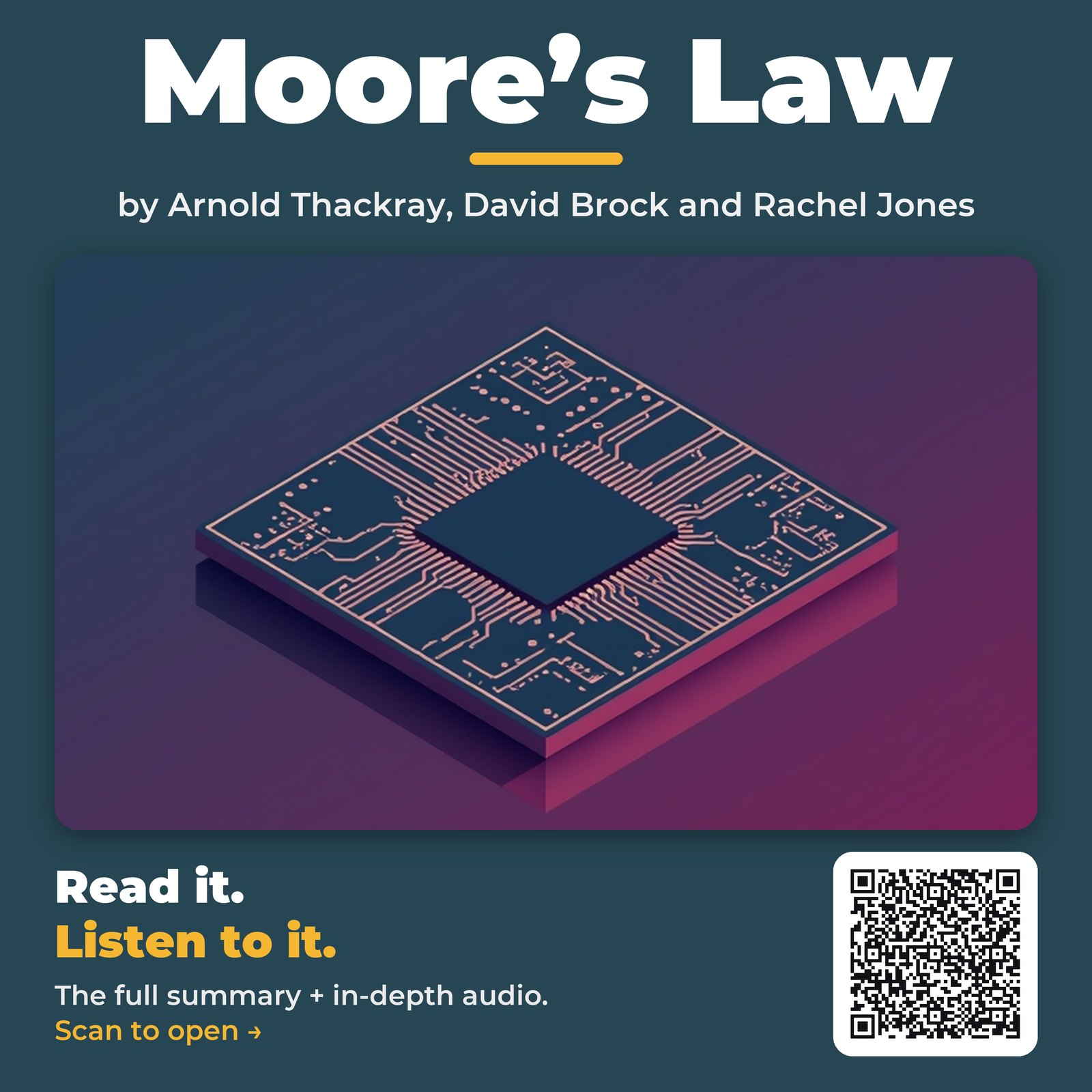 Moore’s Law — by Arnold Thackray, David Brock and Rachel Jones