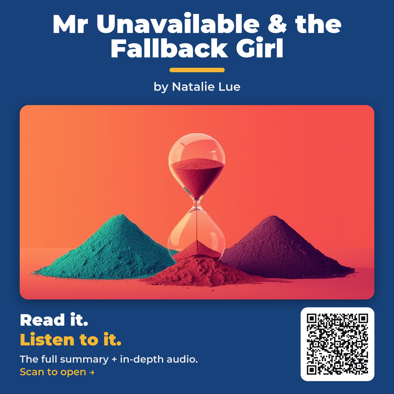 Mr Unavailable & the Fallback Girl — by Natalie Lue