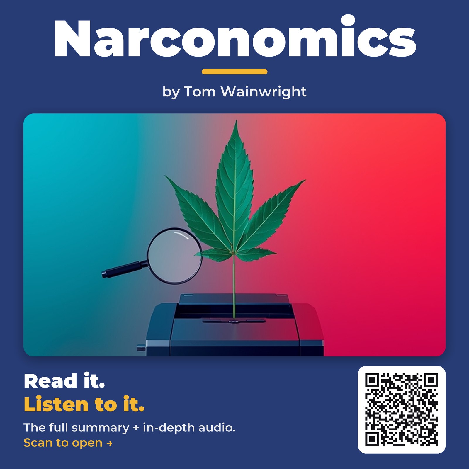 Narconomics — by Tom Wainwright