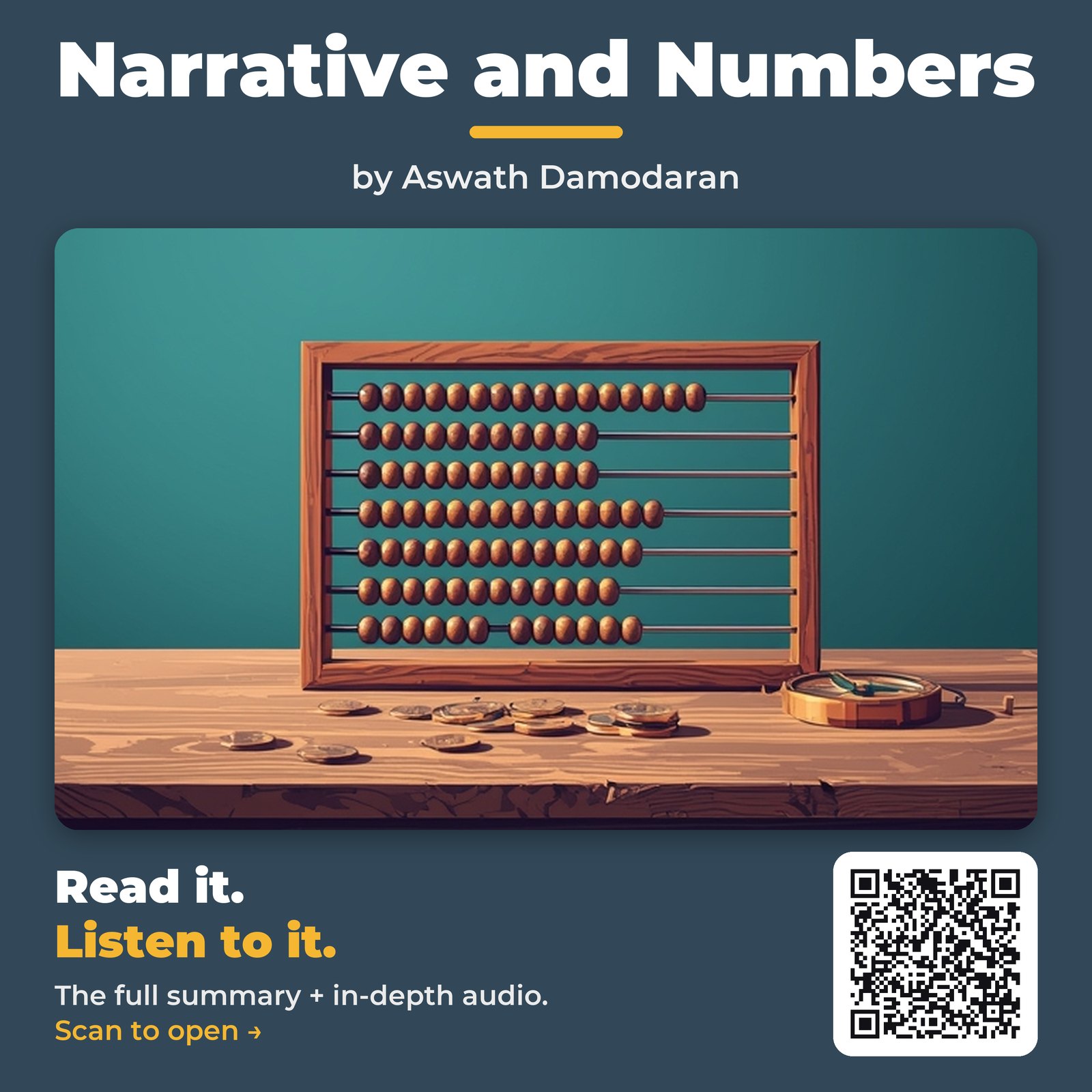 Narrative and Numbers — by Aswath Damodaran