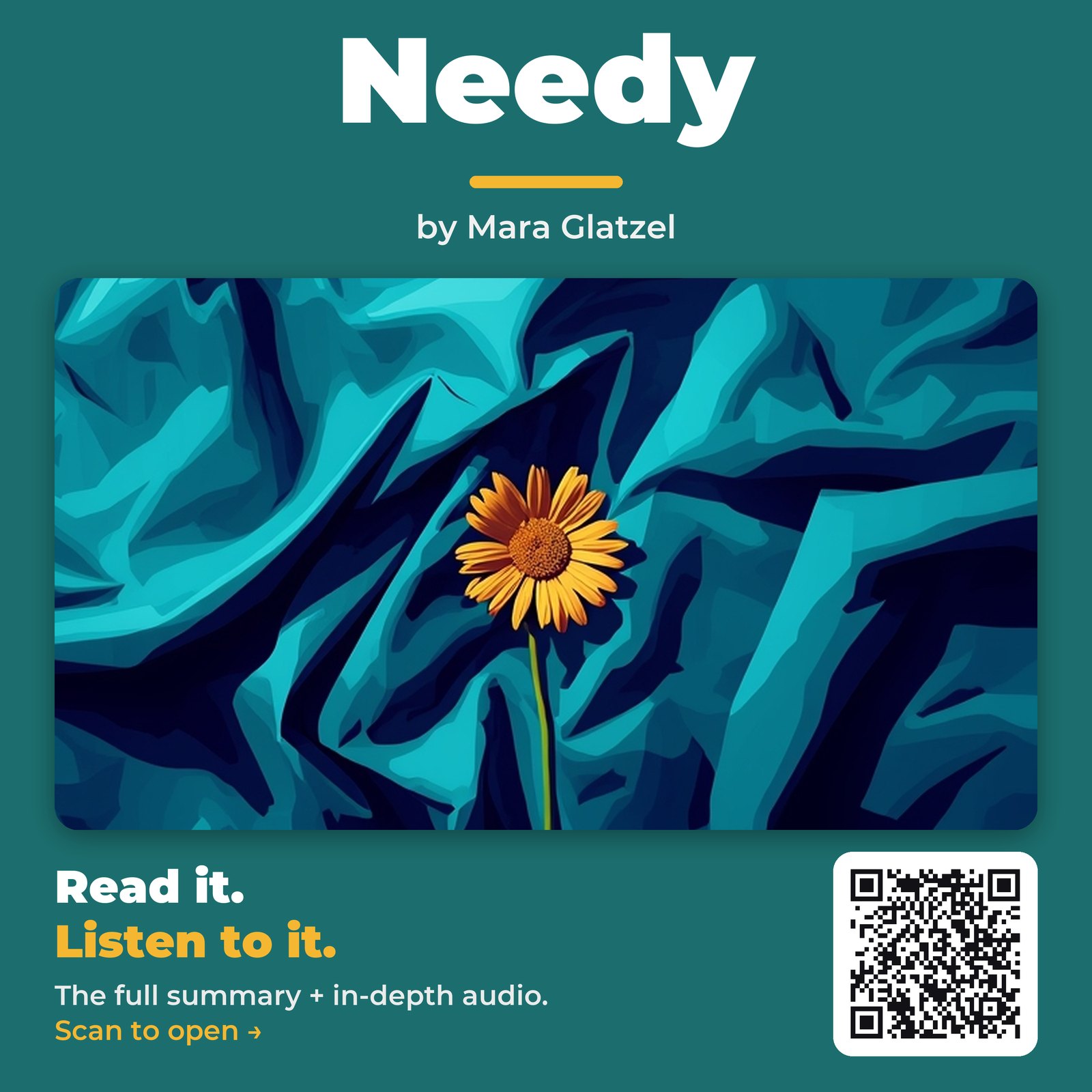 Needy — by Mara Glatzel