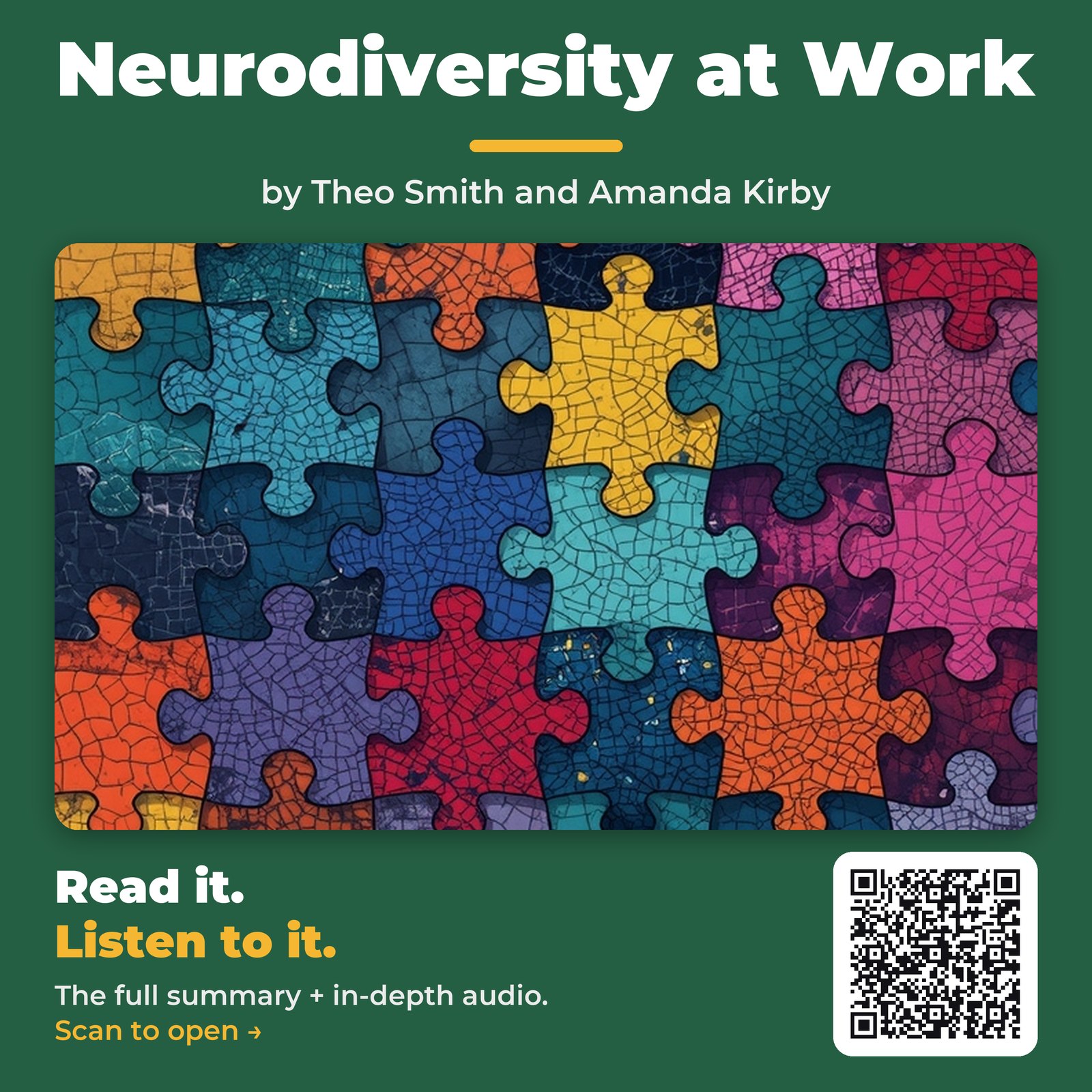 Neurodiversity at Work — by Theo Smith and Amanda Kirby
