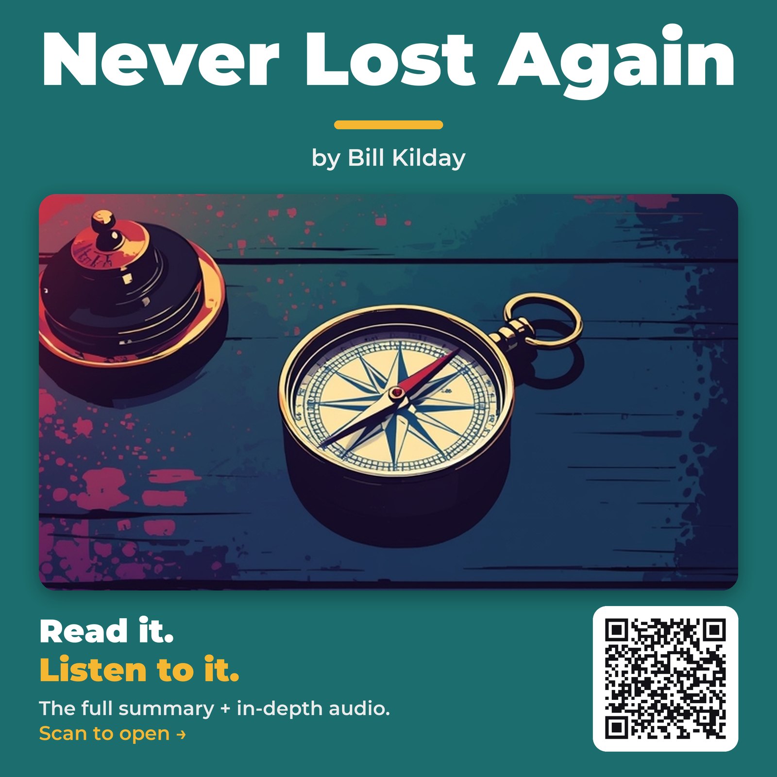Never Lost Again — by Bill Kilday