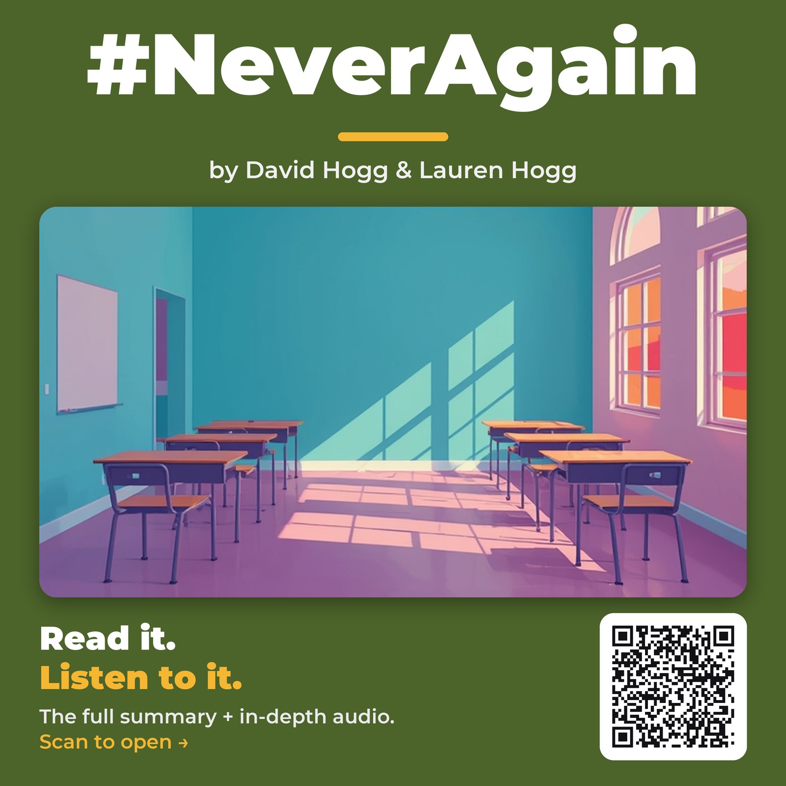 #NeverAgain — by David Hogg & Lauren Hogg