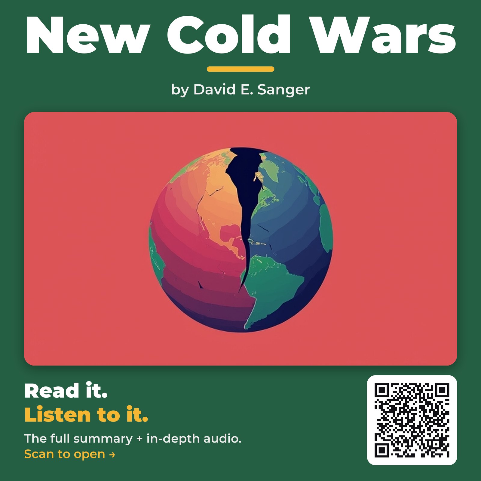 New Cold Wars — by David E. Sanger