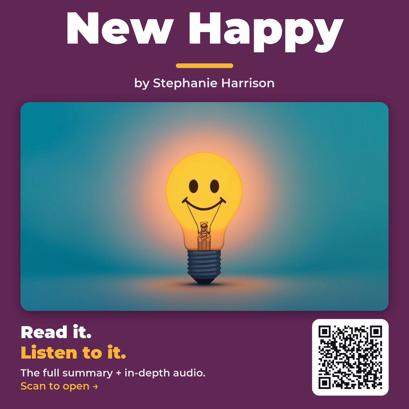 New Happy — by Stephanie Harrison