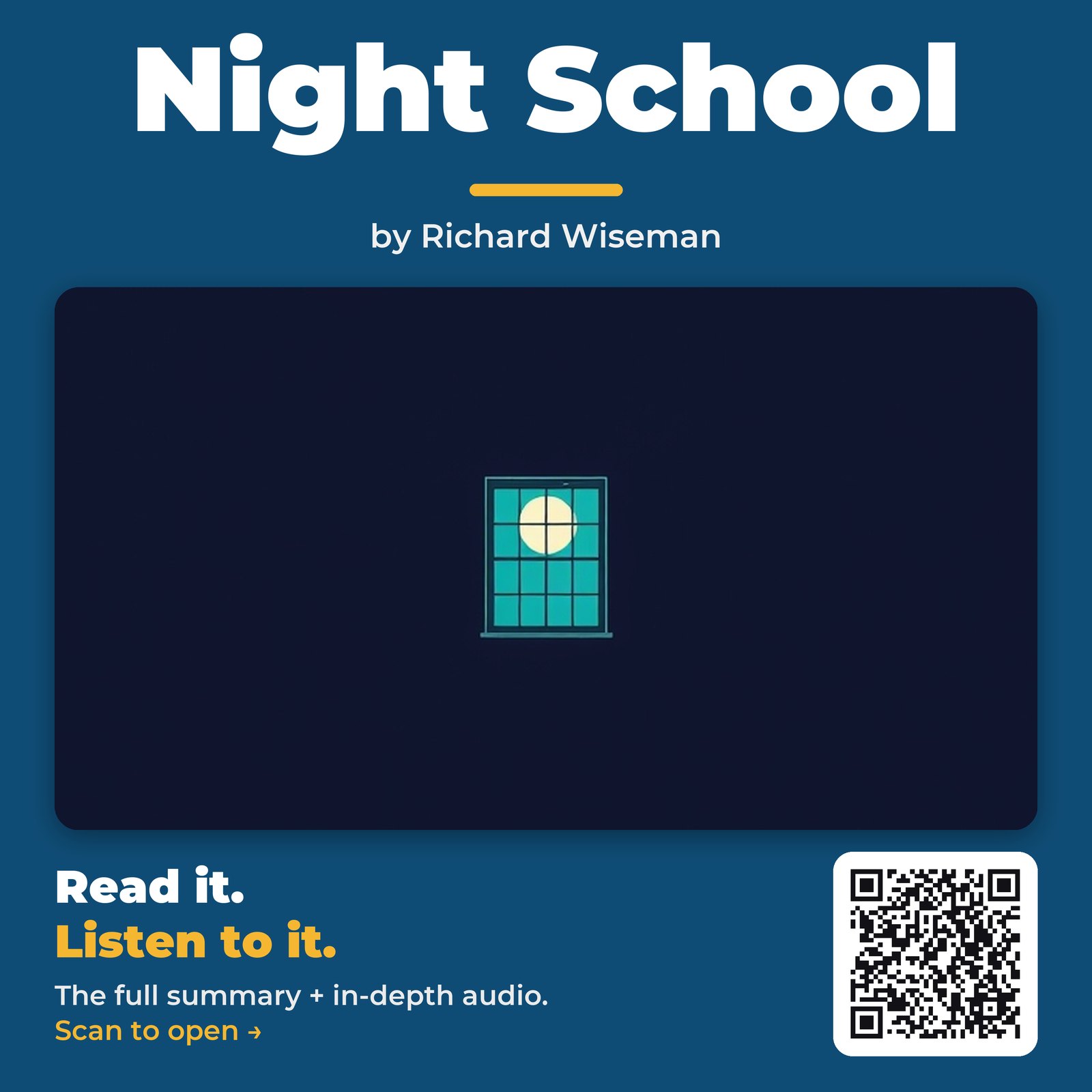 Night School — by Richard Wiseman
